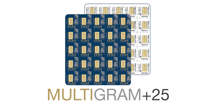 Pamp Multigram Goldbarren